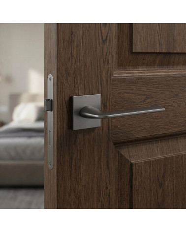 Maniglie per porte titanio STINGER quadrate