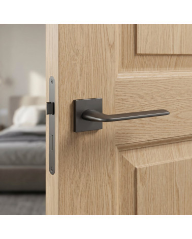 Maniglie per porte titanio STINGER quadrate