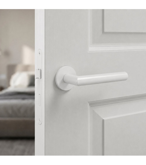 Maniglia per porta bianca CO ELLO - maniglia design