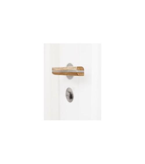 Maniglia per porta in legno vero, Formani TWO - maniglia design