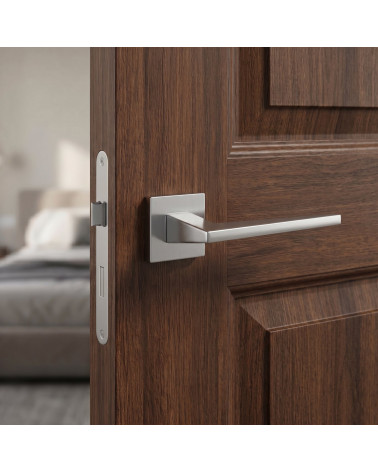 Maniglie per porte in cromo satinato LIMA FIT