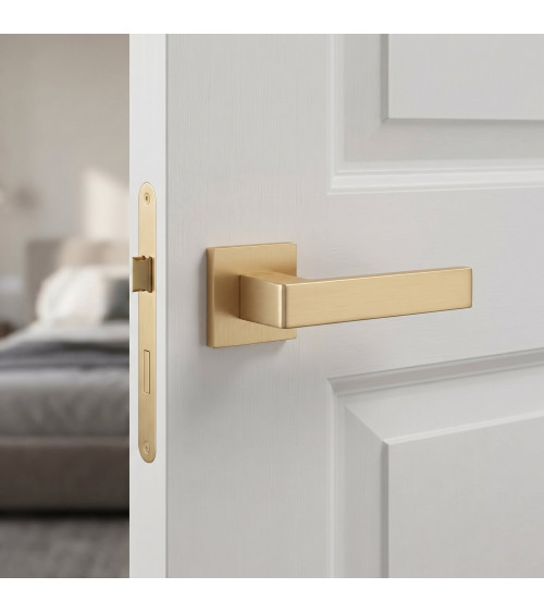 Maniglia per porta HIRA oro opaco maniglia design