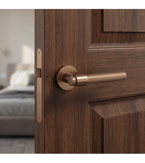 Maniglia per porta marrone chiaro GOYA design