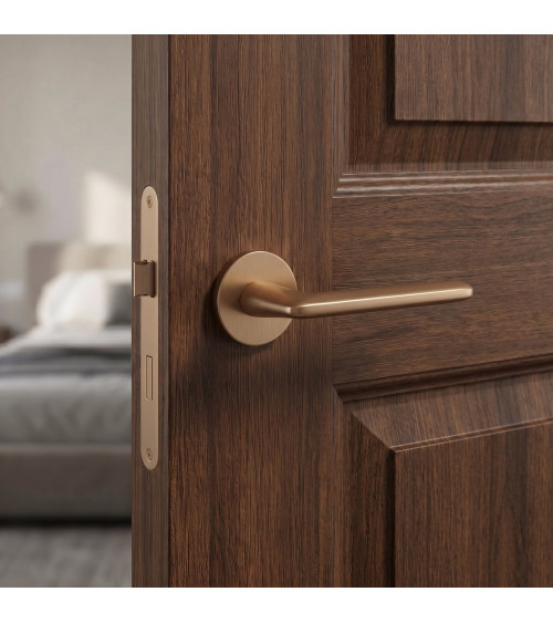 Maniglia per porta marrone chiaro AVA maniglia design