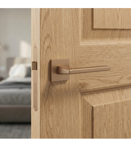 Maniglia per porta marrone chiaro ARTA maniglia design
