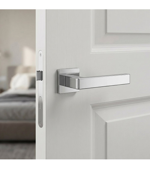 Maniglia per porta cromo lucido SULLA maniglia design