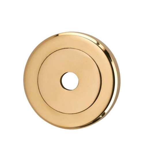 Rosetta di sblocco R/4 - ottone antico - maniglia design