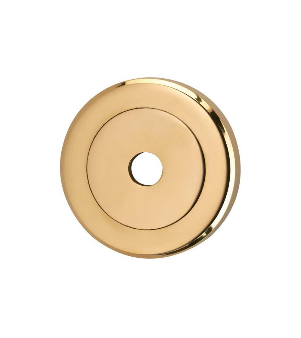Rosetta di sblocco R/4 - ottone antico - maniglia design