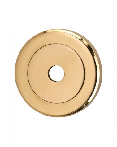 Rosetta di sblocco R/4 - ottone antico - maniglia design