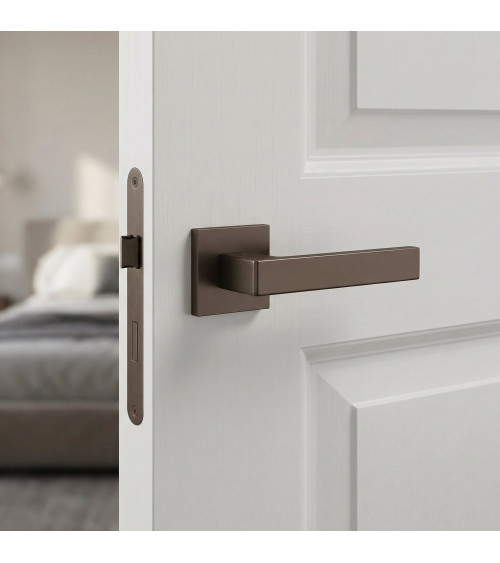 Maniglia per porta marrone SULLA maniglia design