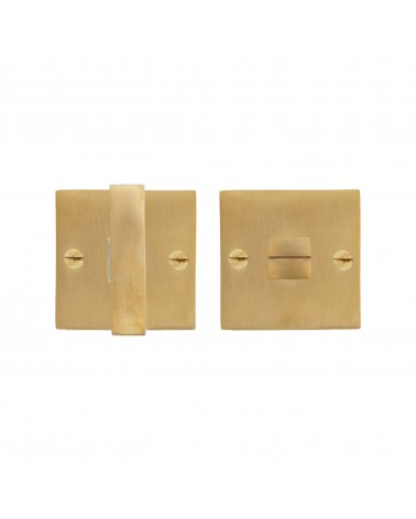 Rosetta per porta CDL con condanna/WC in ottone - maniglia design