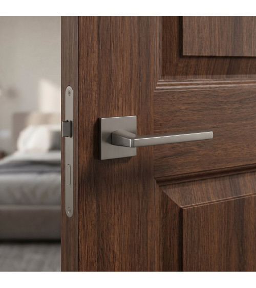 Maniglia per porta titanio PYROLA ferramenta design