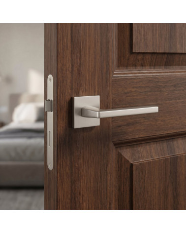 Maniglie per porte nichel satinato PYROLA