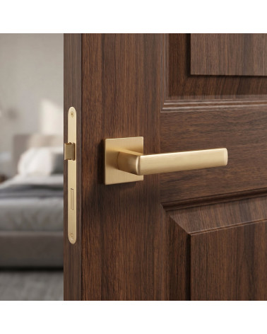 Maniglie per porte oro opaco HOSTA