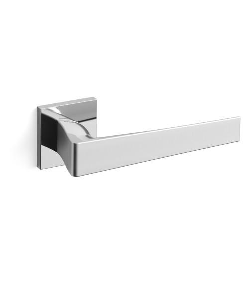 Maniglia per porta cromo lucido Mandelli Seven maniglia design