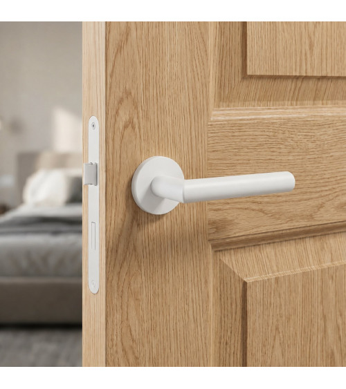 Maniglia per porta colore bianco ARABIS maniglia design