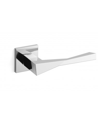 Maniglia per porta Mandelli Twee design in cromo lucido