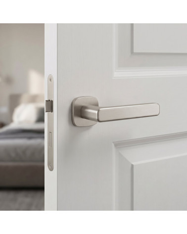 Maniglia per Porta Nichel Satinato - Modello IXIA