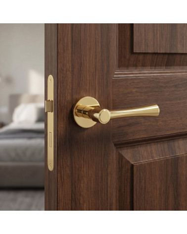 Maniglia per Porta Moderna Oro Lucido - Modello MADLEN