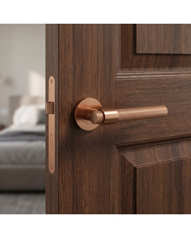 Maniglie per porta rame OVAL 1743