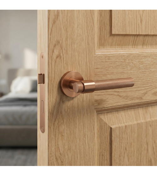 Maniglia per porta rame OVAL 1743 maniglia design