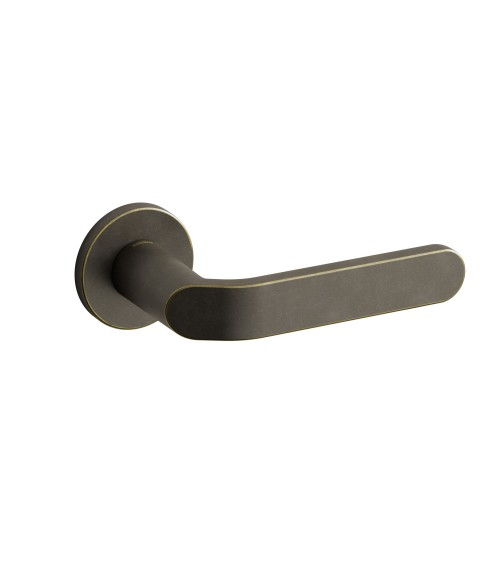 Maniglia porta bronzo Mandelli Callas maniglia design