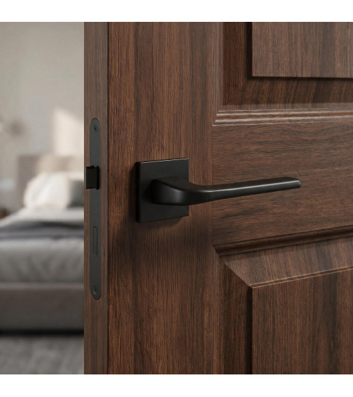 Maniglia per porta nera Solo - maniglia design