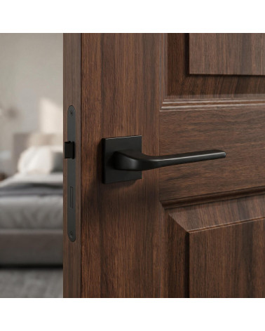 La maniglia per porta Solo di colore nero