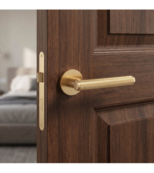 Maniglia per porta oro opaco KERRIA design
