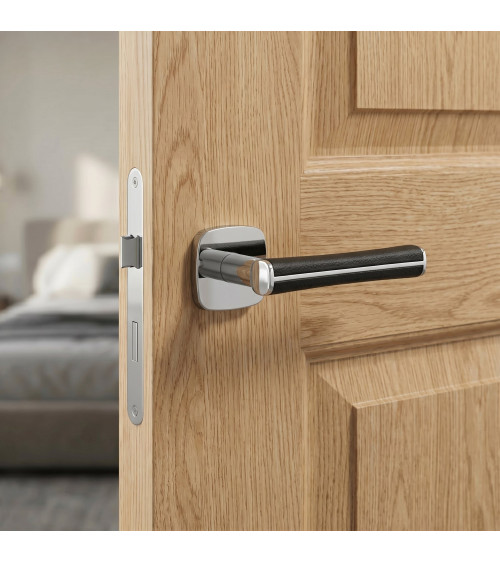 Maniglia per porta cromata lucida DAVIDIA design