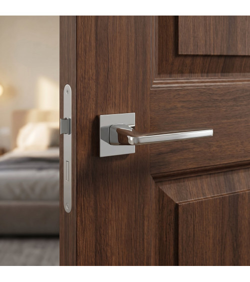 Maniglia per porta cromo lucido ERBA design