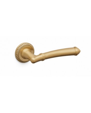 Maniglia per porta oro opaco Mandelli Aurora design