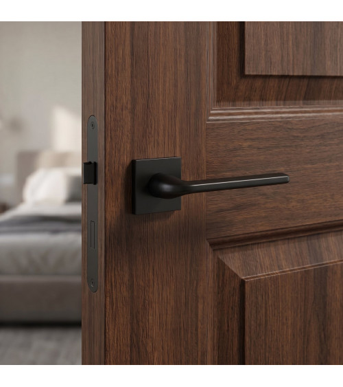 Maniglia per porta nera Scandi slim maniglia design