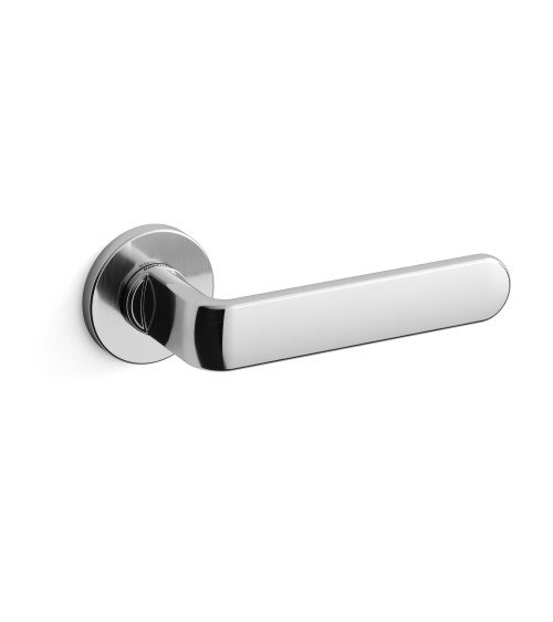 Maniglia porta cromo lucido Mandelli PP33 design
