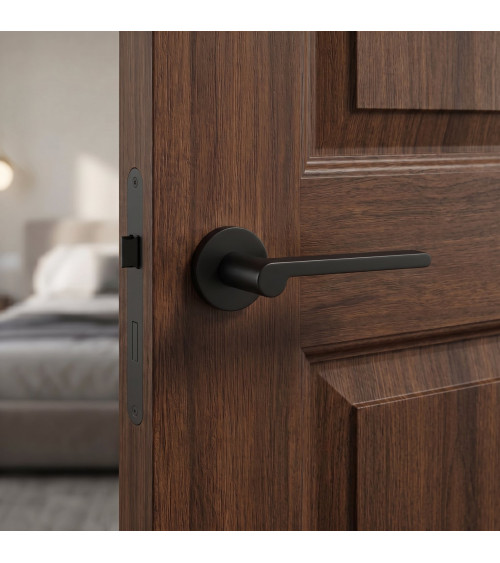 Maniglia per porta nera Pandora maniglia design