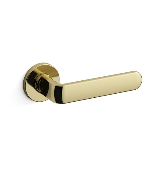 Maniglia porta oro lucido Mandelli PP33 design