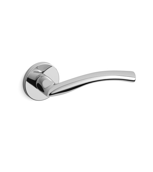 Maniglia per porta cromo lucido Mandelli Zoom maniglia design
