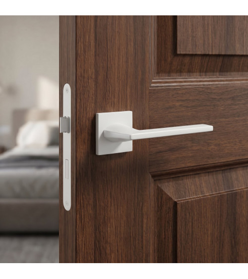 Maniglia per porta bianca Harmony maniglia design