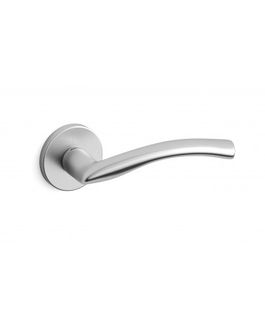 Maniglia per porta cromo satinato Mandelli Zoom maniglia design