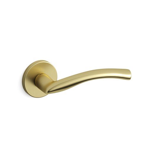 Maniglia per porta oro opaco Mandelli Zoom maniglia design