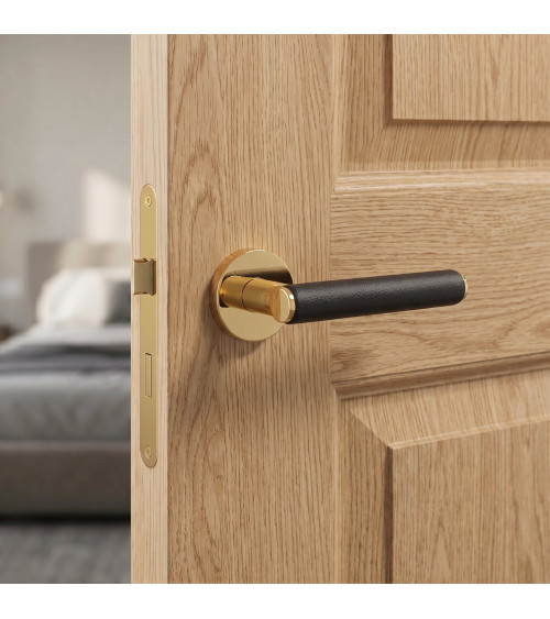 Maniglia per porta oro lucido EGERIA design