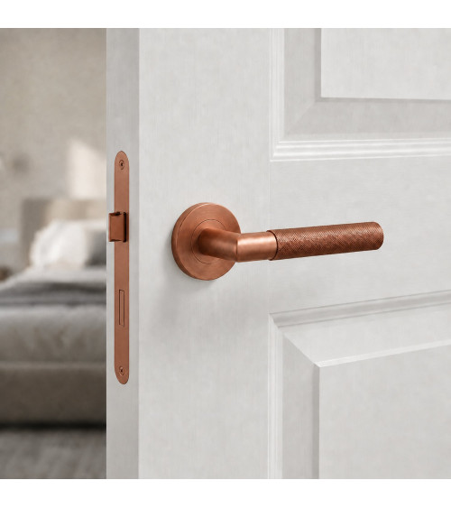 Maniglia per porta rame OVAL 1742 maniglia design