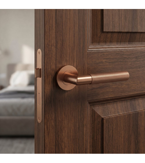 Maniglia per porta rame OVAL 1742 maniglia design