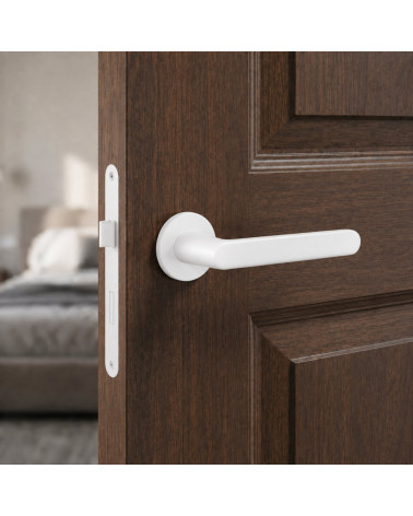 Maniglie per porta bianche Nesh