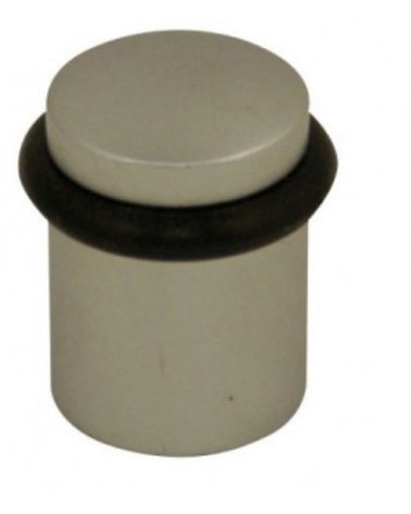 Fermaporta cromo opaco in zamak da avvitare - modello 822 - maniglia design