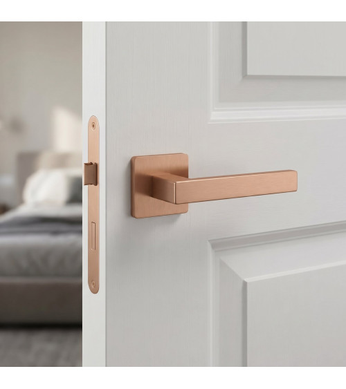 Maniglia per porta in rame KVADRAT 1760 maniglia design
