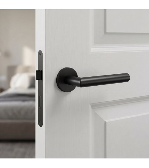 Maniglia porta nera OVAL 1750 maniglia design