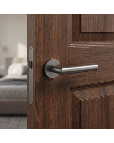Maniglie per porta dallo stile sobrio OVAL 1750