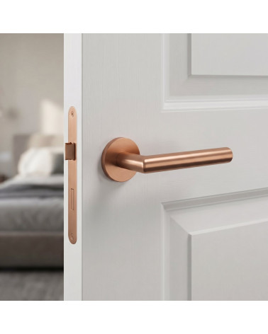 Maniglie per porta in rame OVAL 1750