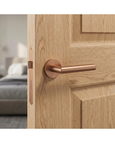 Maniglie per porta in rame OVAL 1750